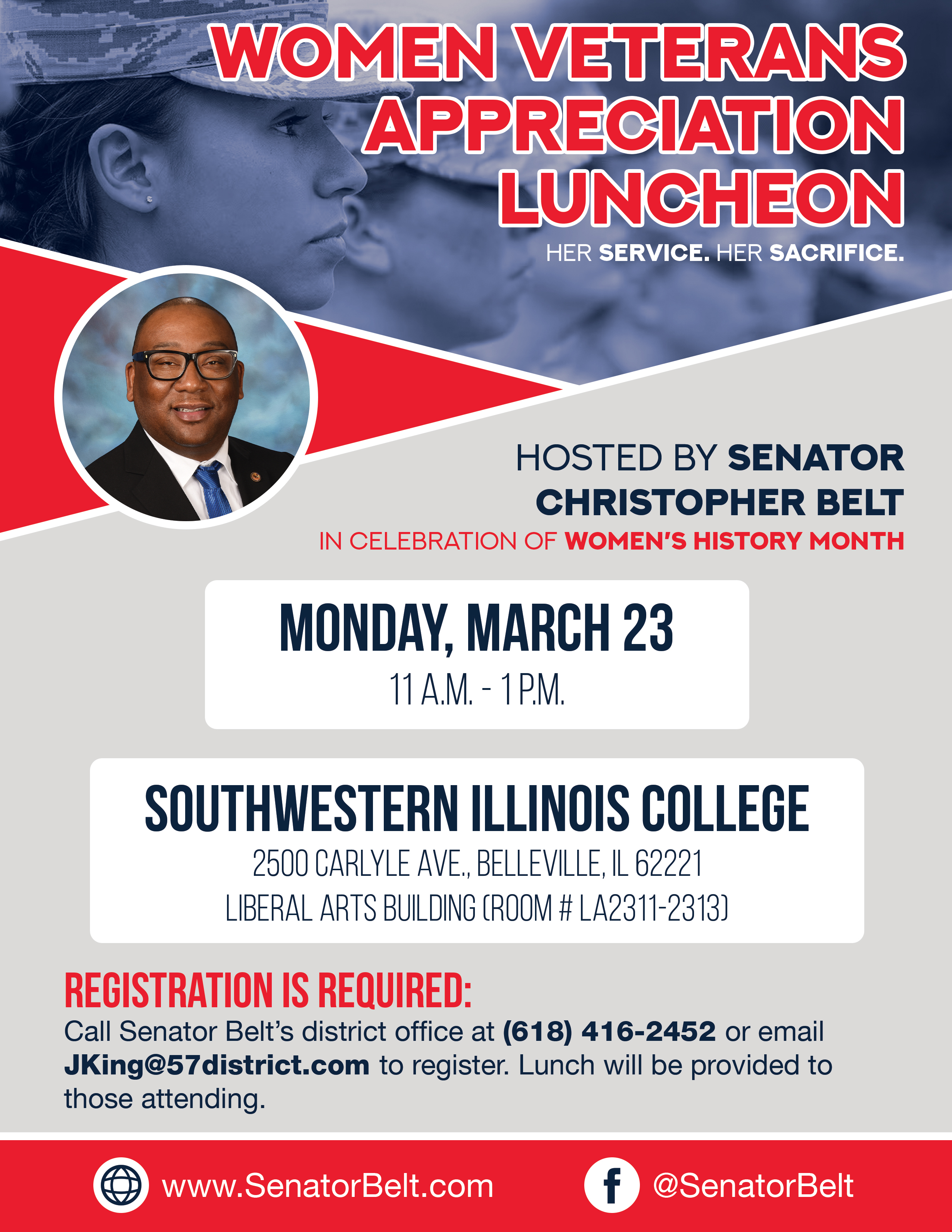 Sen.Belt VeteransAppreciationLuncheon